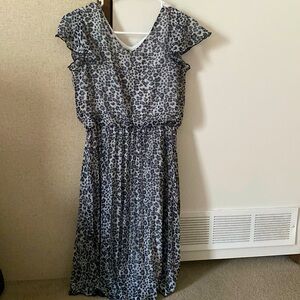 Girl 16 Dress Leopard